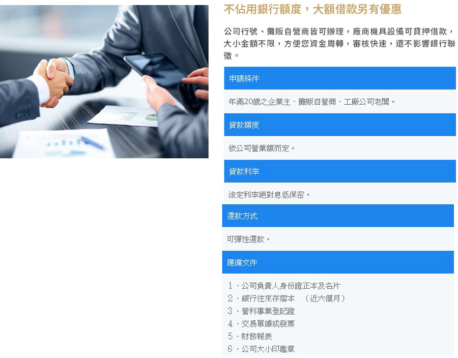 企業融資
